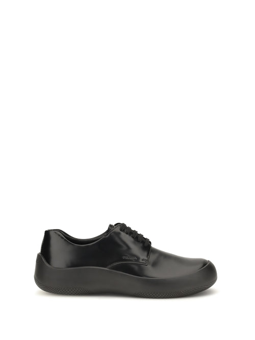 Prada Brushed leather Sneakers - Black