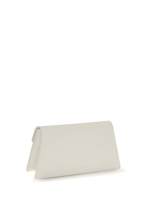 Alexander McQueen Mini Skull Clutch - White