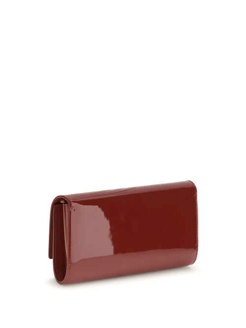 Christian Louboutin Bettina patent leather chain Wallet - Empire