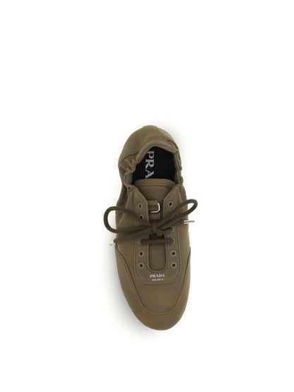 Prada Collapse Sneakers - Military