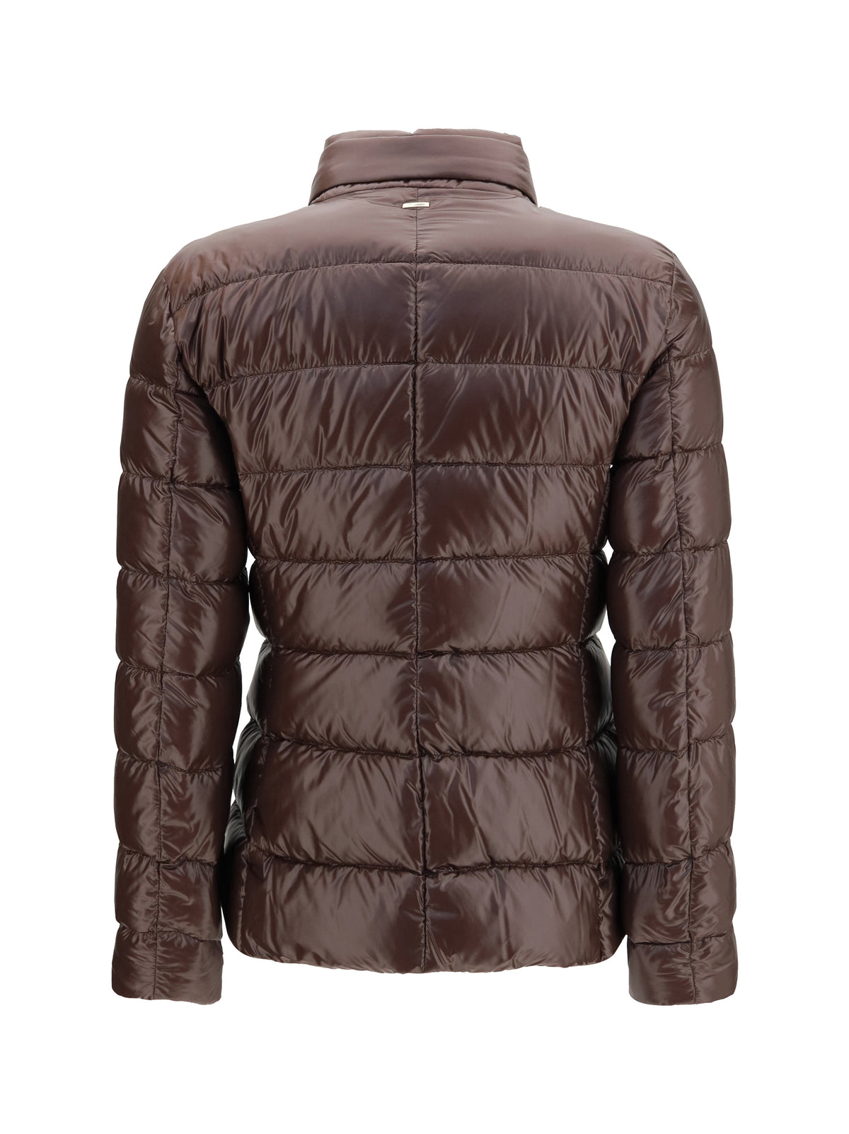 Herno High-neck padded Jacket - Fondente