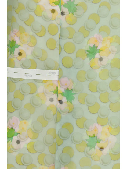 FENDI Bouquet organza Skirt