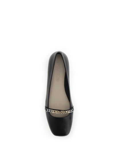PINKO Leather Ballerinas
