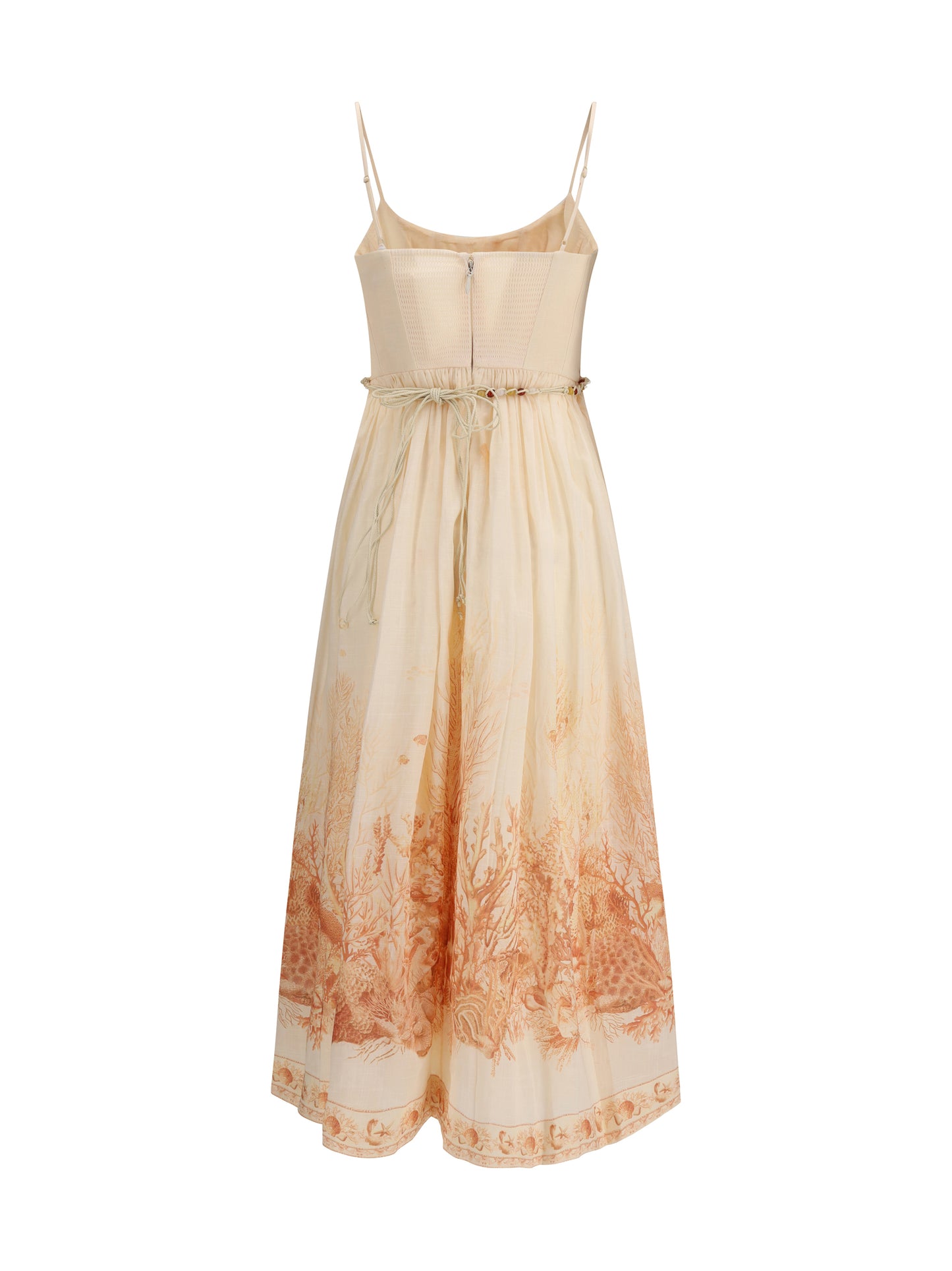 ZIMMERMANN Wanderlust Corset Midi Dress