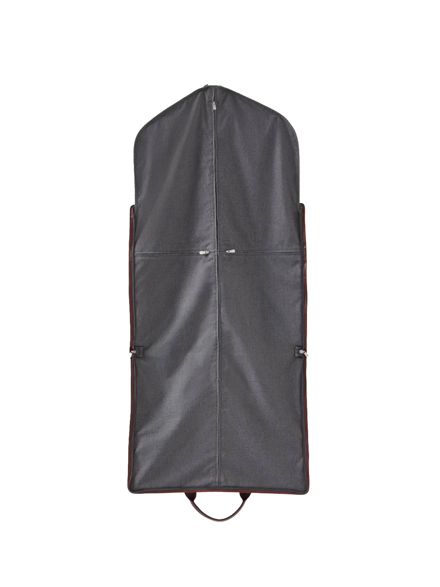 BRUNELLO CUCINELLI Garment Bag in techno fabric and leather
