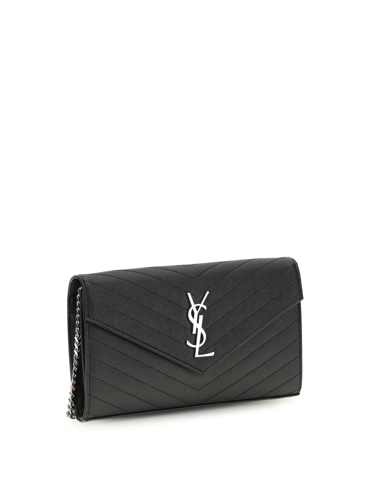Saint Laurent Chain Wallet - Black