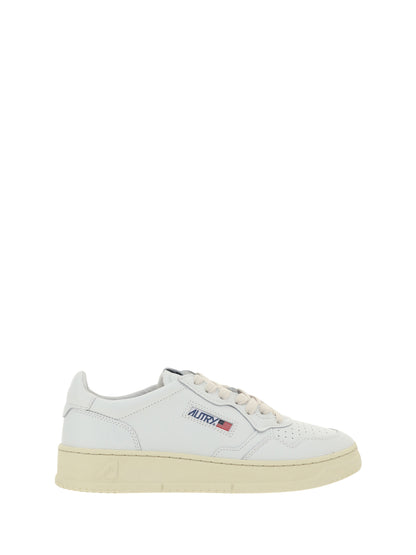 Autry Leather Sneakers - Wht/Wht