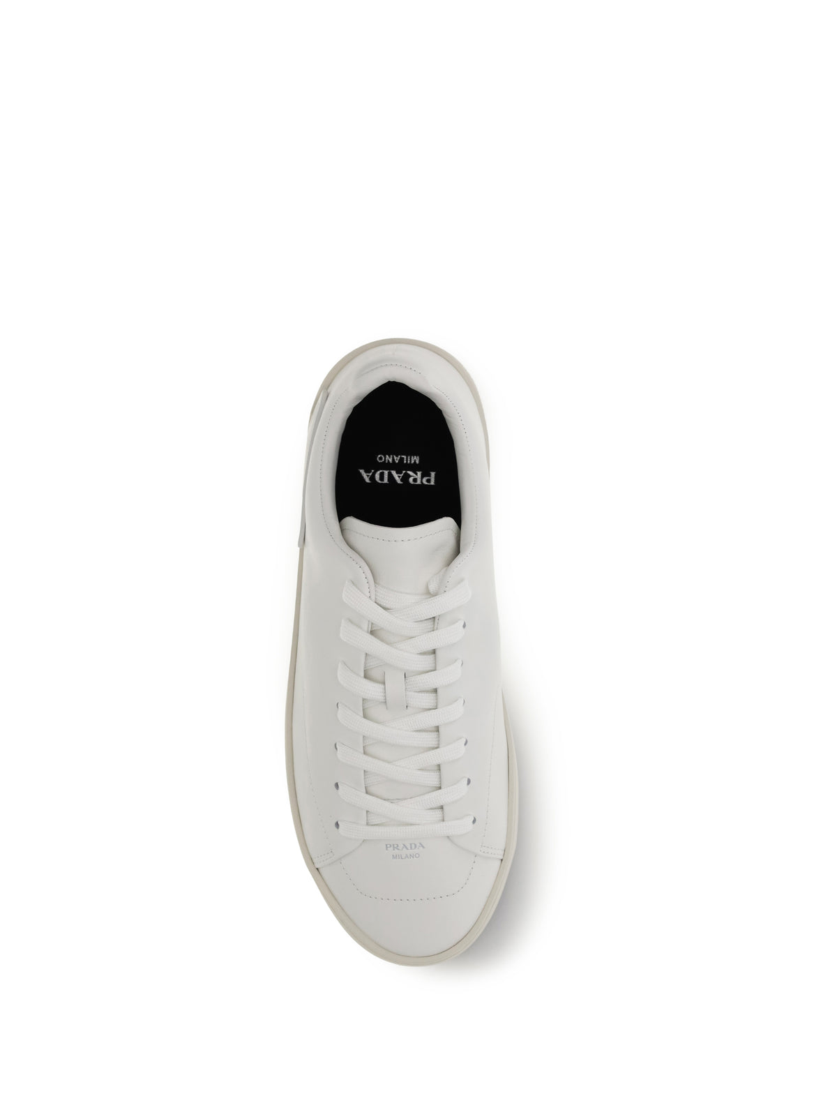Prada Court leather Sneakers - White