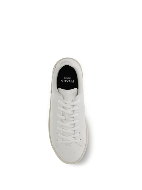 Prada Court leather Sneakers - White
