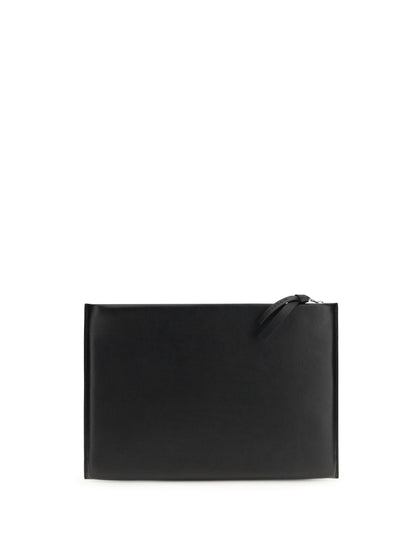 Givenchy Large Antigona Stamped Clutch Bag - Black
