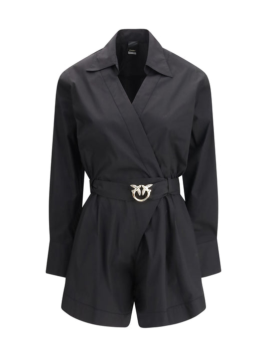 PINKO Buckle-belted Playsuit