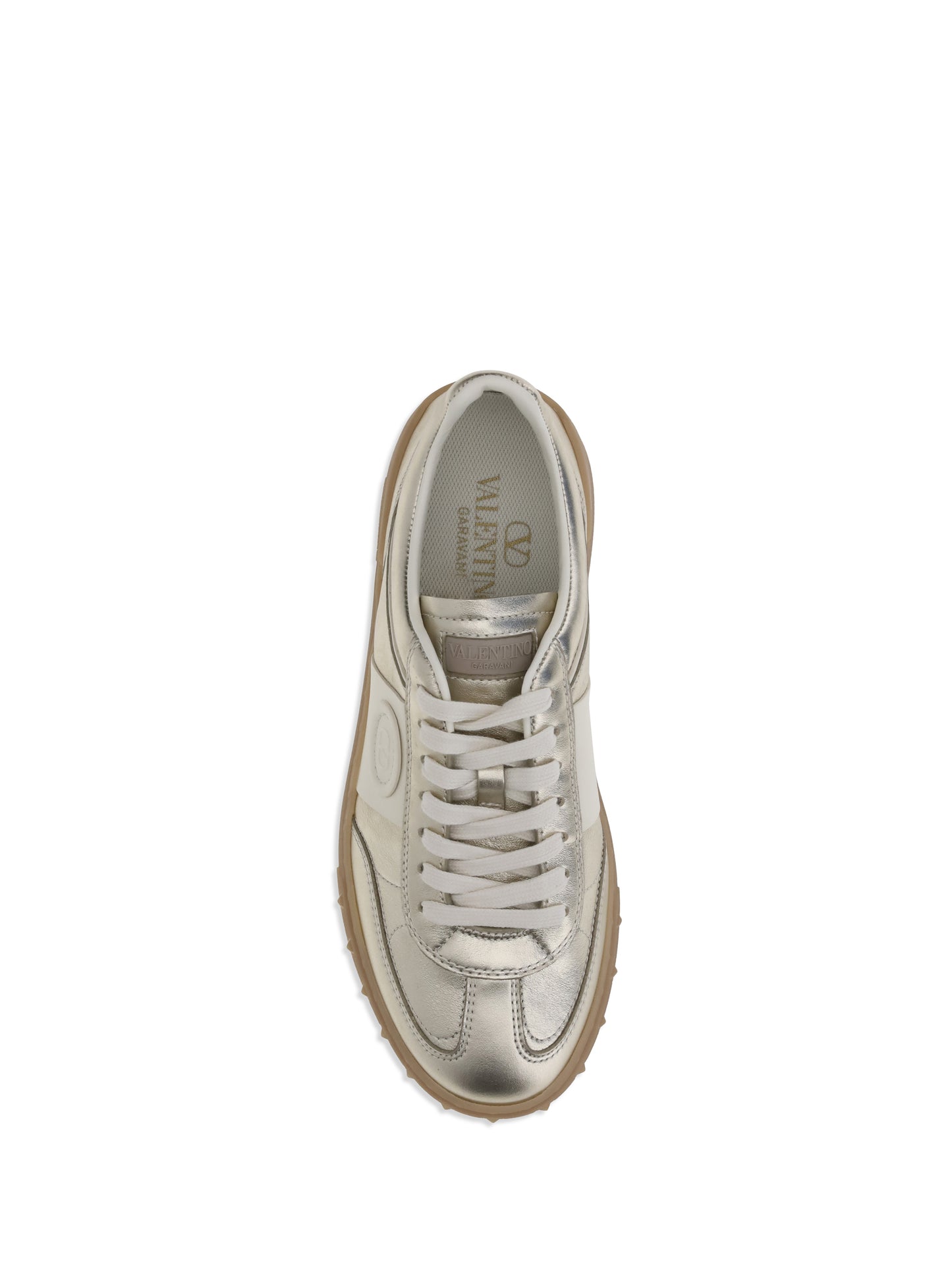 VALENTINO GARAVANI Laminated leather Upvillage Sneakers
