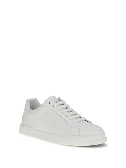DOLCE & GABBANA Leather Sneakers