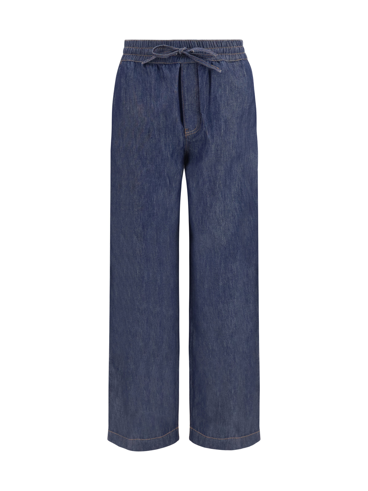 Loewe Cotton drawstring Pants - Denim Blue