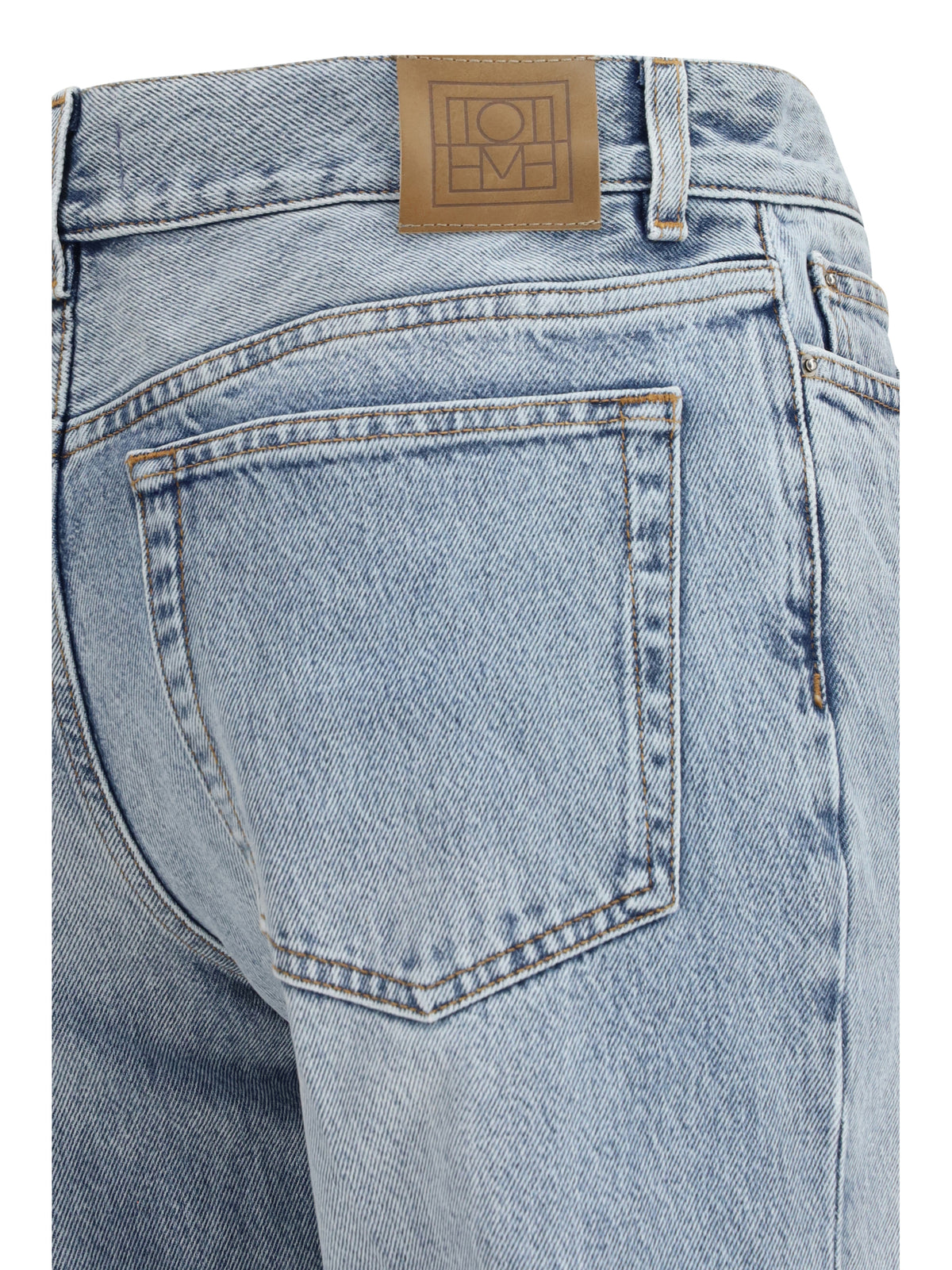 Toteme Cotton flared-hem Jeans - True Vintage