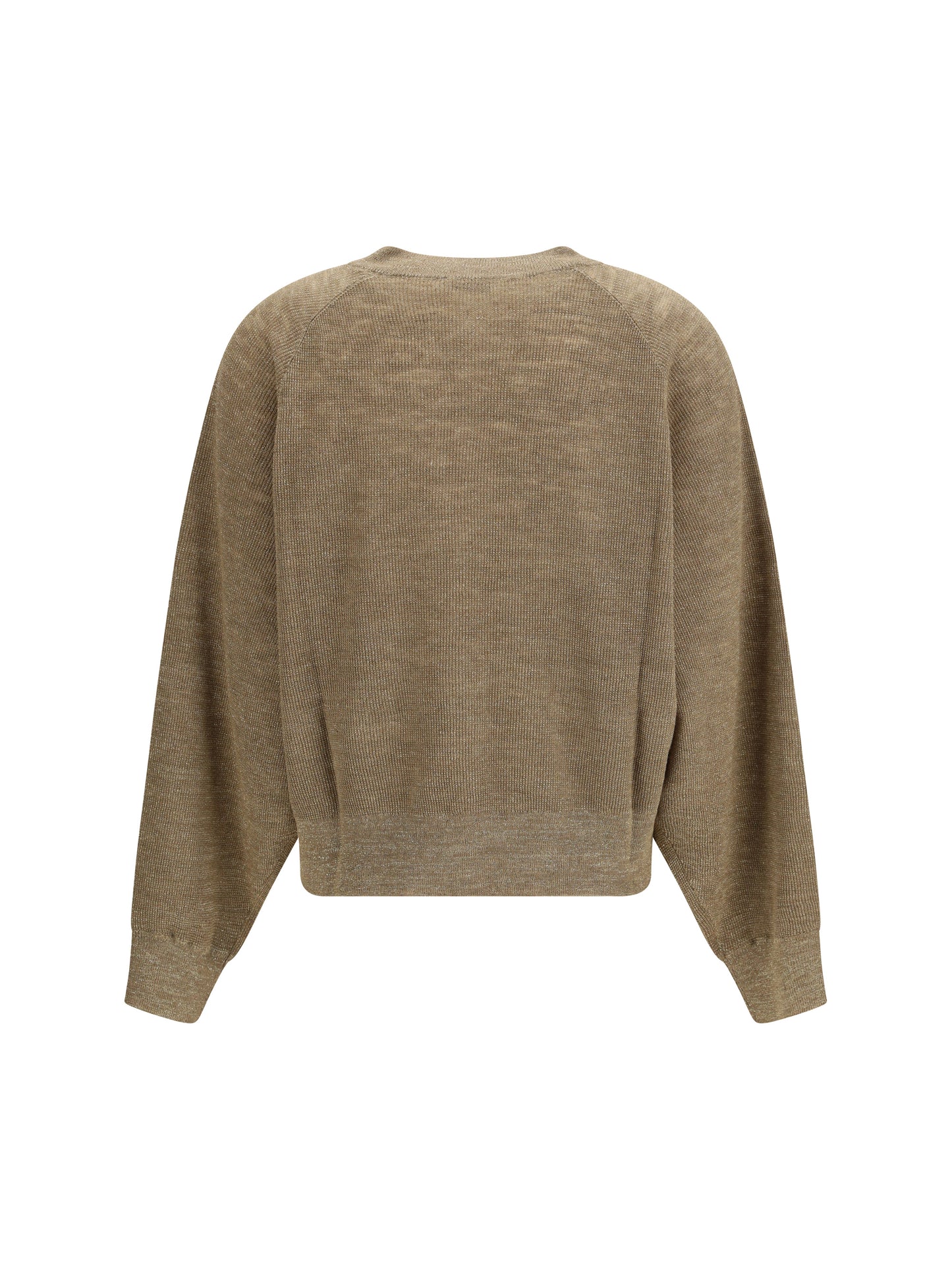 BRUNELLO CUCINELLI Linen blend Cardigan with lurex effect