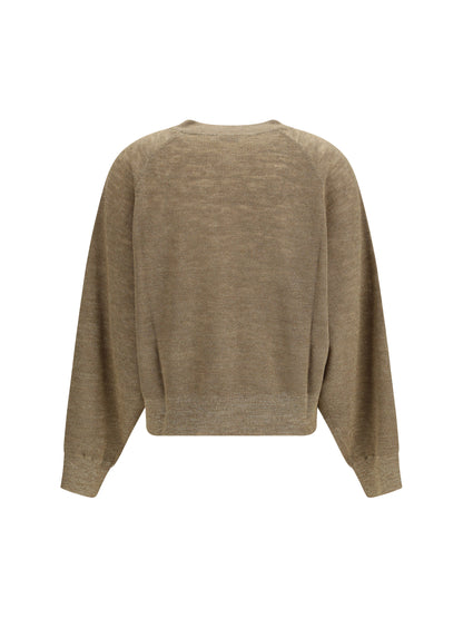 BRUNELLO CUCINELLI Linen blend Cardigan with lurex effect