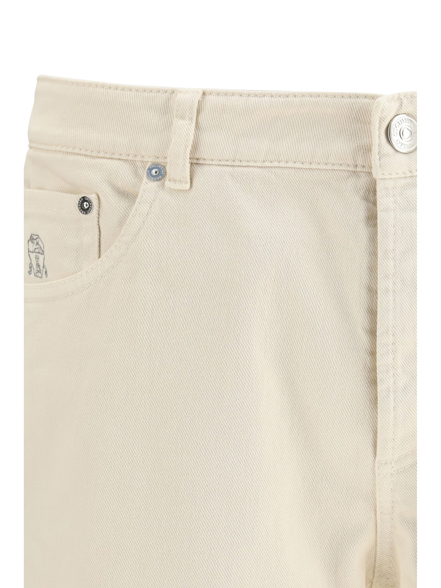 BRUNELLO CUCINELLI Jeans with turn-up hem