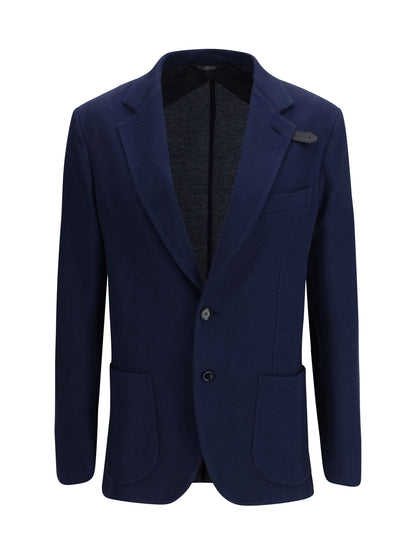 Brioni Jersey Blazer - Sapphire