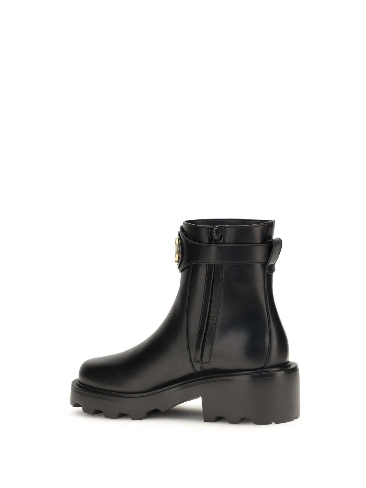 Valentino Garavani VLogo Signature Ankle Boots - Black