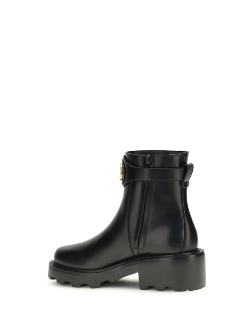 Valentino Garavani VLogo Signature Ankle Boots - Black