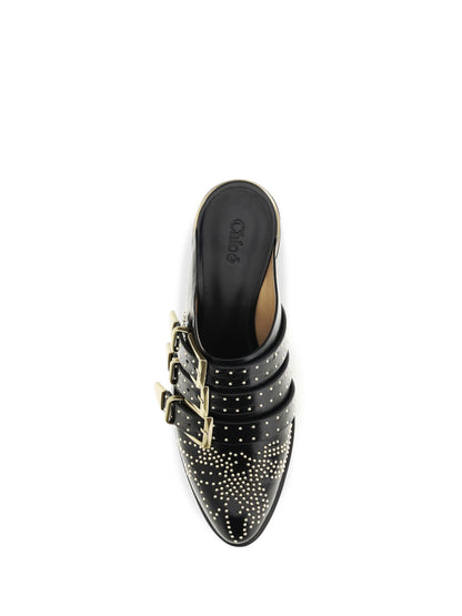 CHLOÉ Susan leather Mules