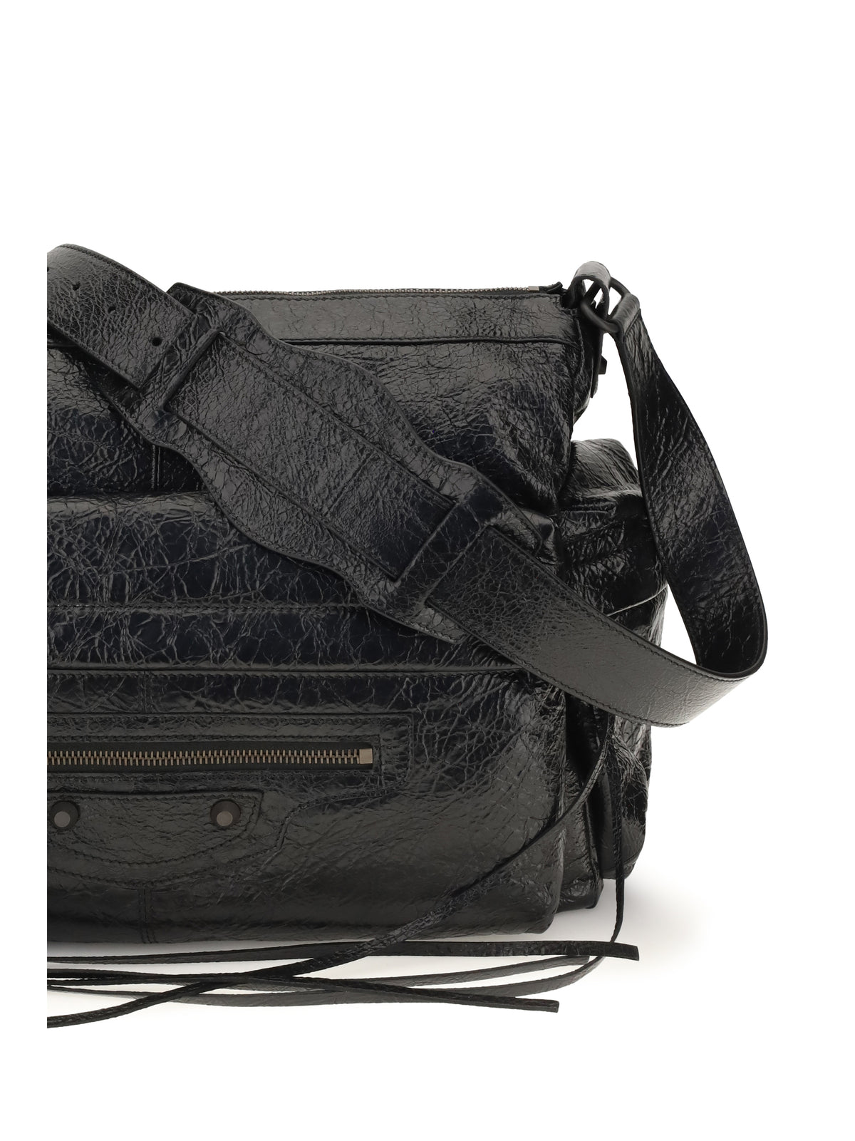 Balenciaga Le City Multipocket medium Shoulder Bag - Black