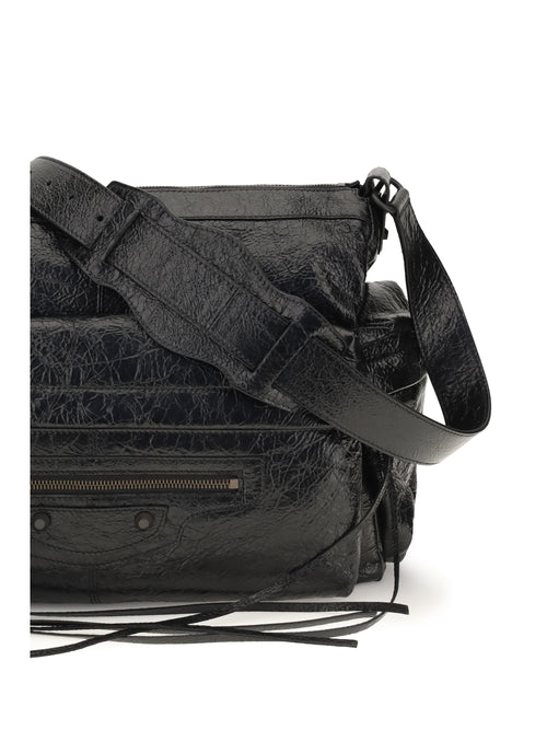 Balenciaga Le City Multipocket medium Shoulder Bag - Black