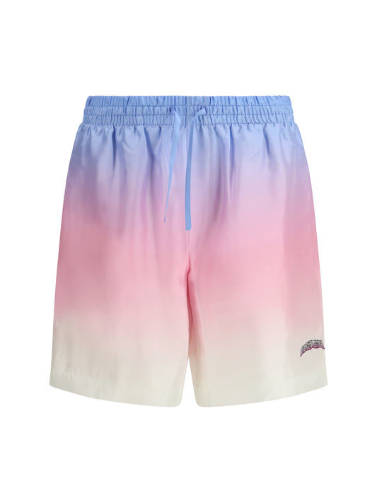 CASABLANCA Volcano Gradient Shorts