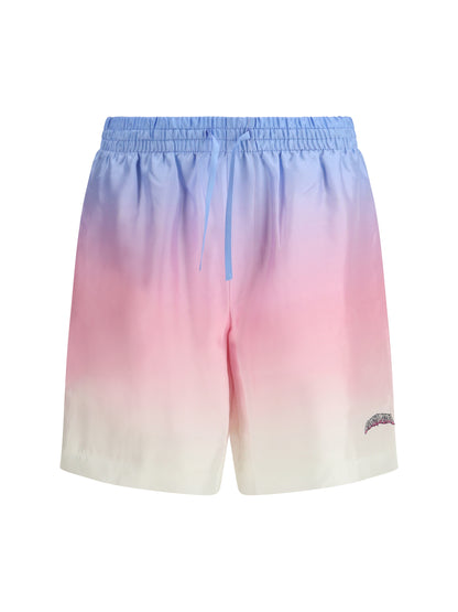 CASABLANCA Volcano Gradient Shorts