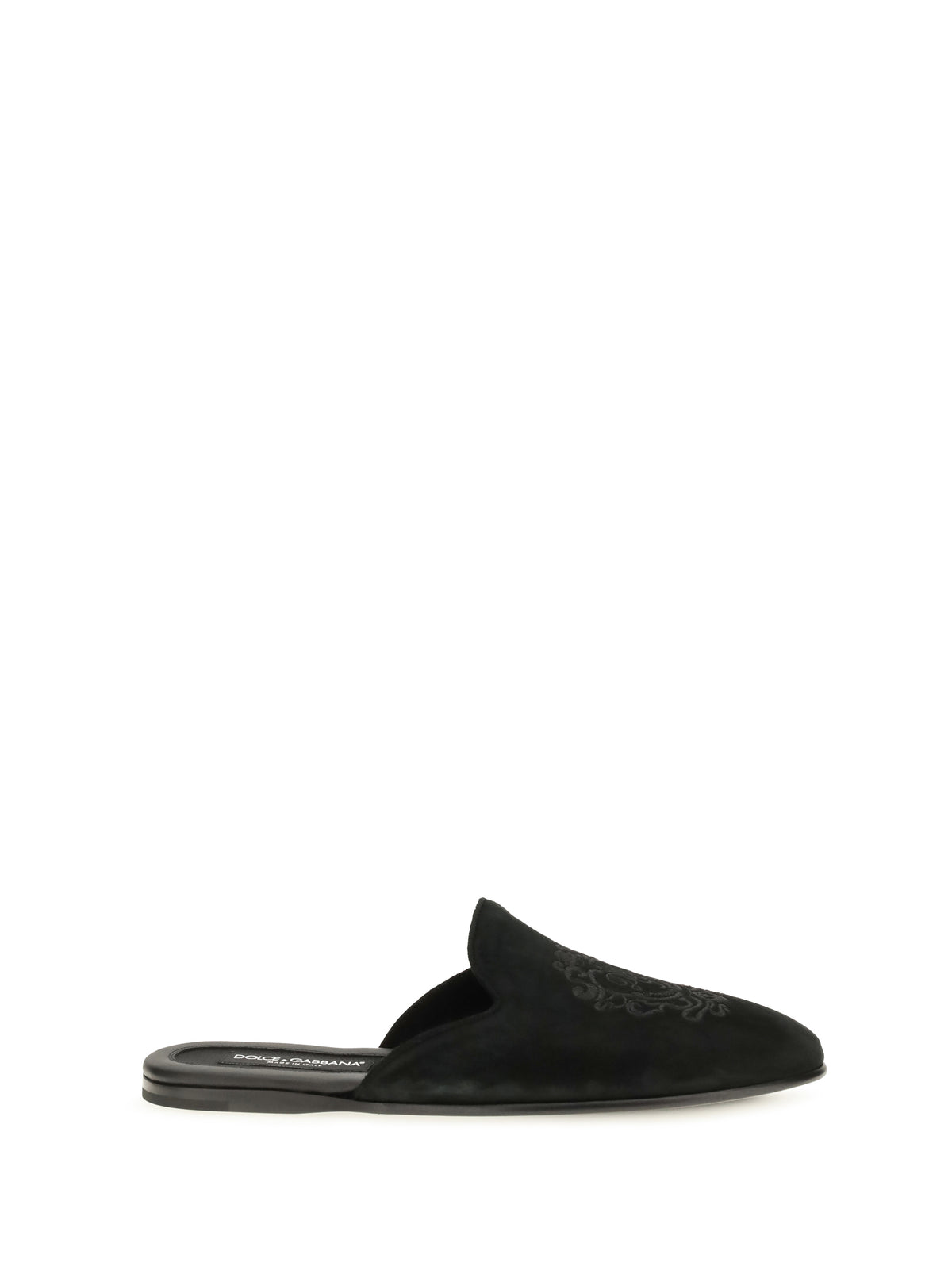 Dolce & Gabbana Calfskin leather Mules - Black