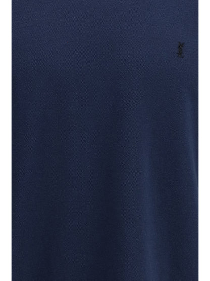 SAINT LAURENT Cassandre Piqué T-shirt