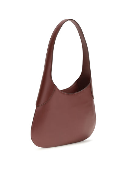 Khaite Small Joan Hobo Shoulder Bag - Oxblood