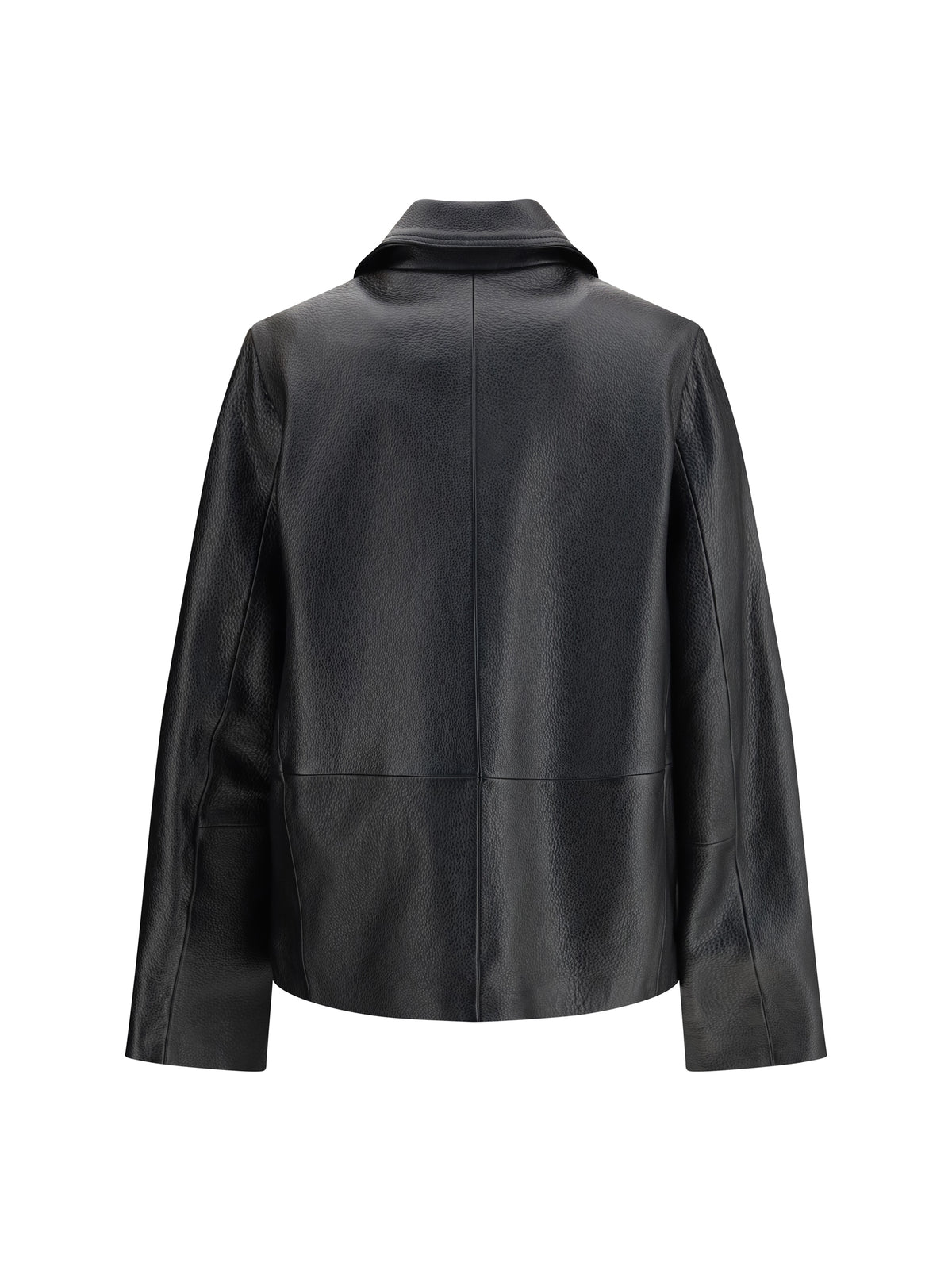 Toteme Grained leather Jacket - Black