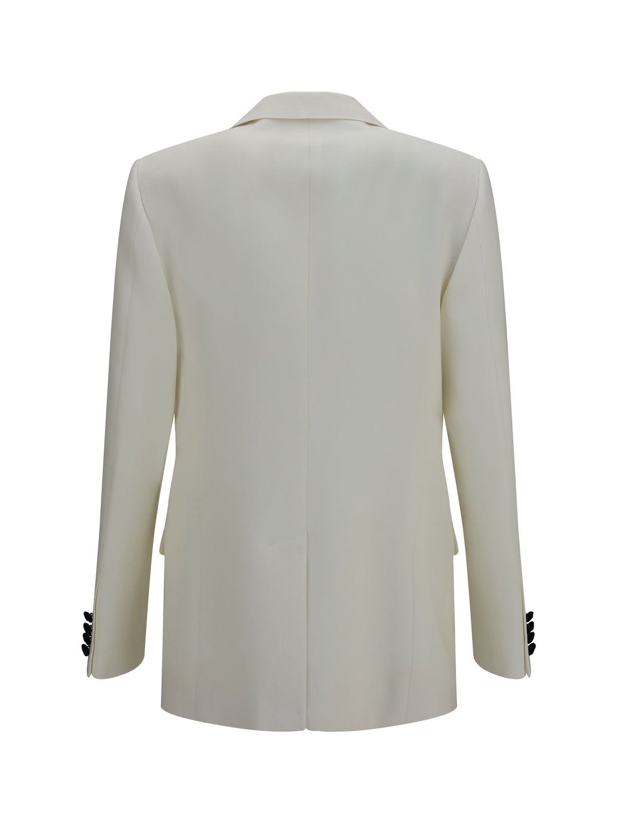 Valentino Two-tone wool Jacket - Ivory/Black