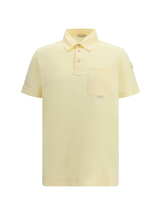 MONCLER Cotton piqué Polo Shirt