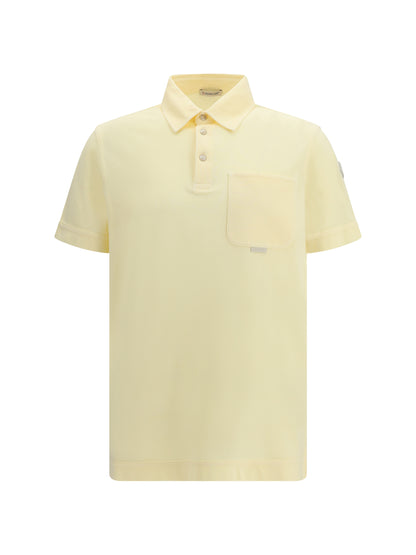 MONCLER Cotton piqué Polo Shirt