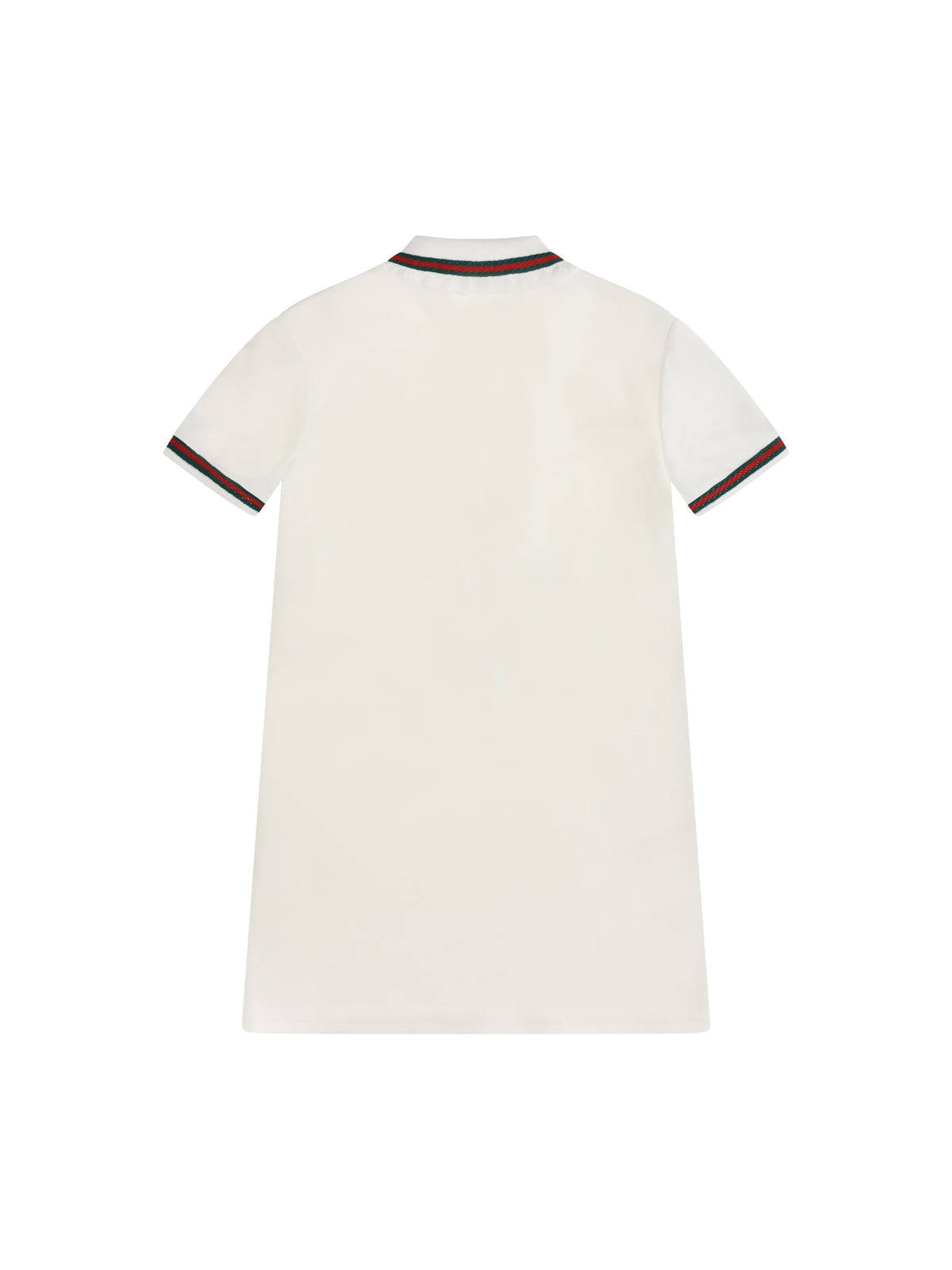 Gucci Web stripe jersey Polo Dress for Girl - Sunlight/Mix