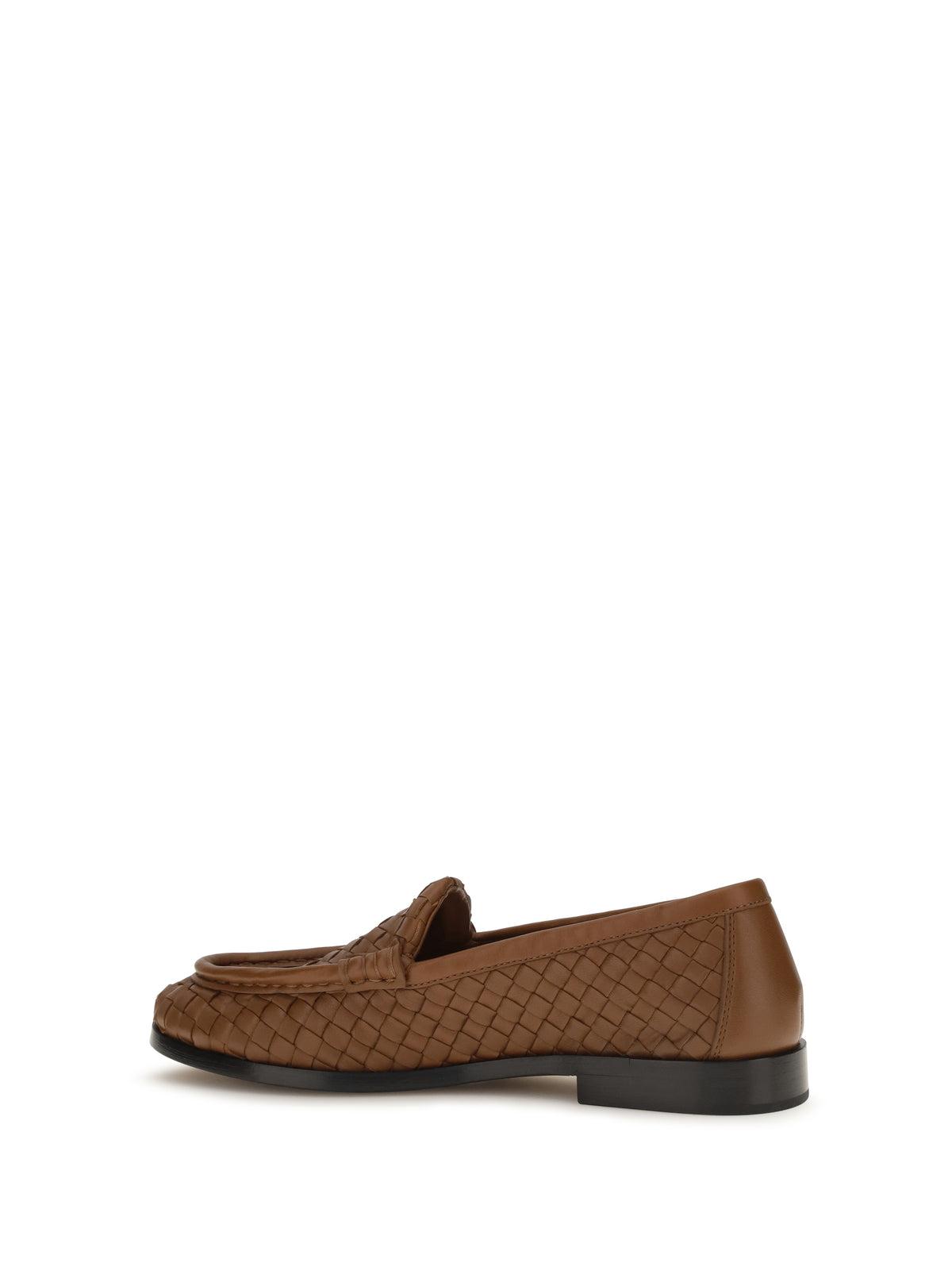 Bottega Veneta Silenzio Loafers - Tannin