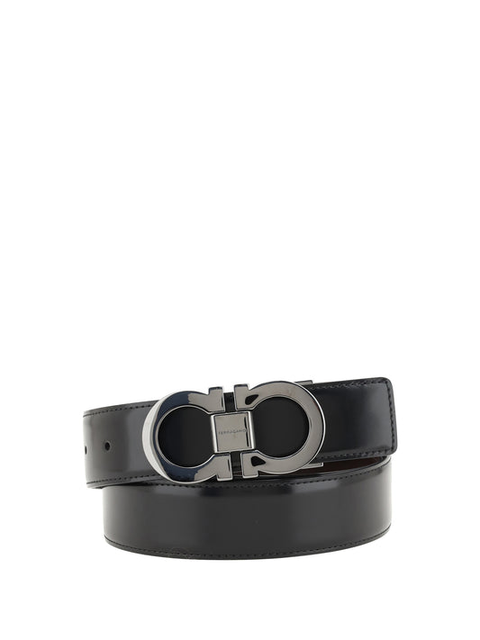 FERRAGAMO Gancini reversible Belt