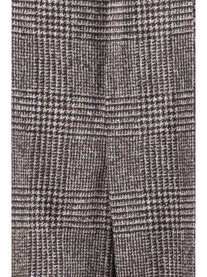 Dolce & Gabbana Alpaca blend Prince of Wales Pants - Checkered-Check-Tartan