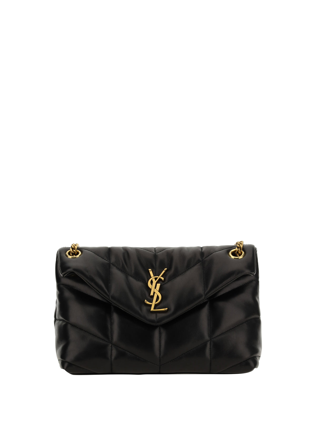 Saint Laurent Puffer Toy Shoulder Bag - Black