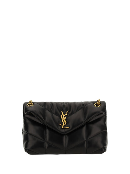Saint Laurent Puffer Toy Shoulder Bag - Black