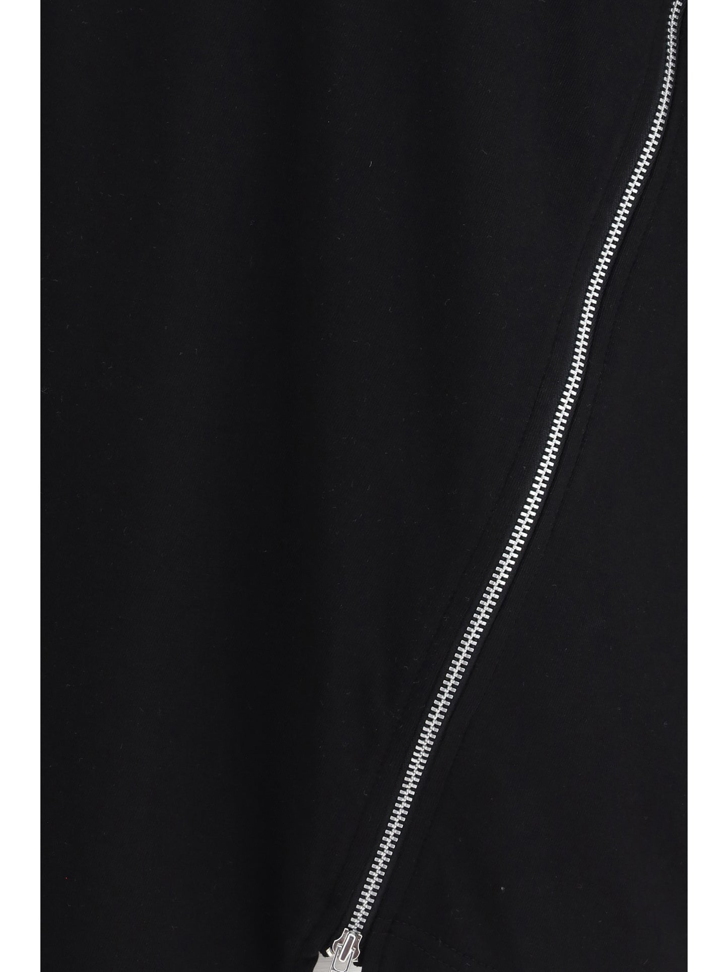 COMME DES GARÇONS SHIRT Cotton T-shirt with side zipper