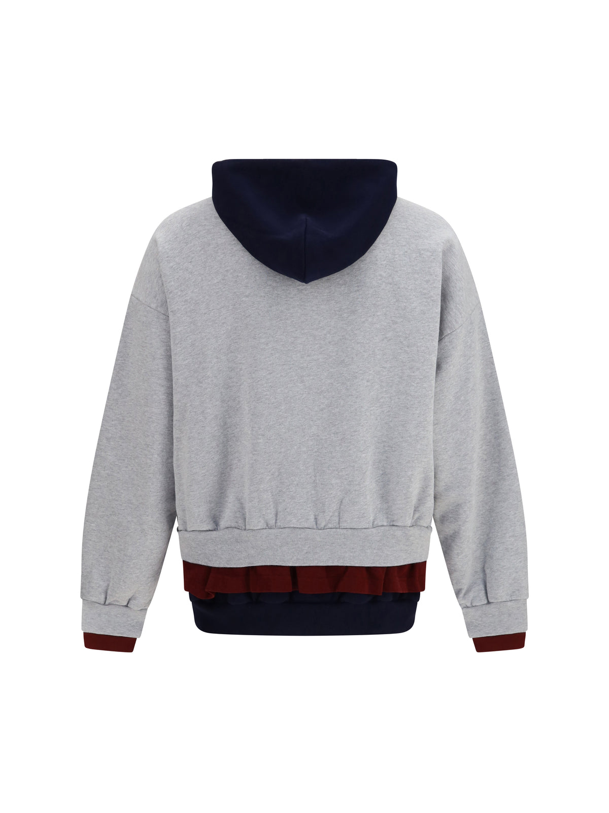 Balenciaga Three-layer Hoodie - Heather Grey