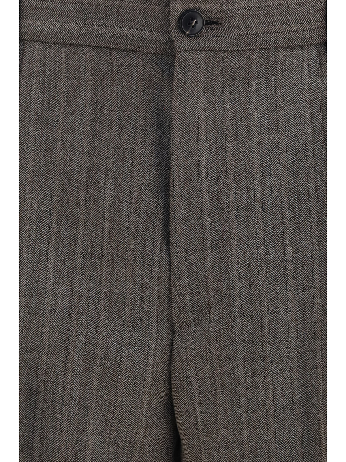 Dries Van Noten Penrud straight-leg Pants - Cement