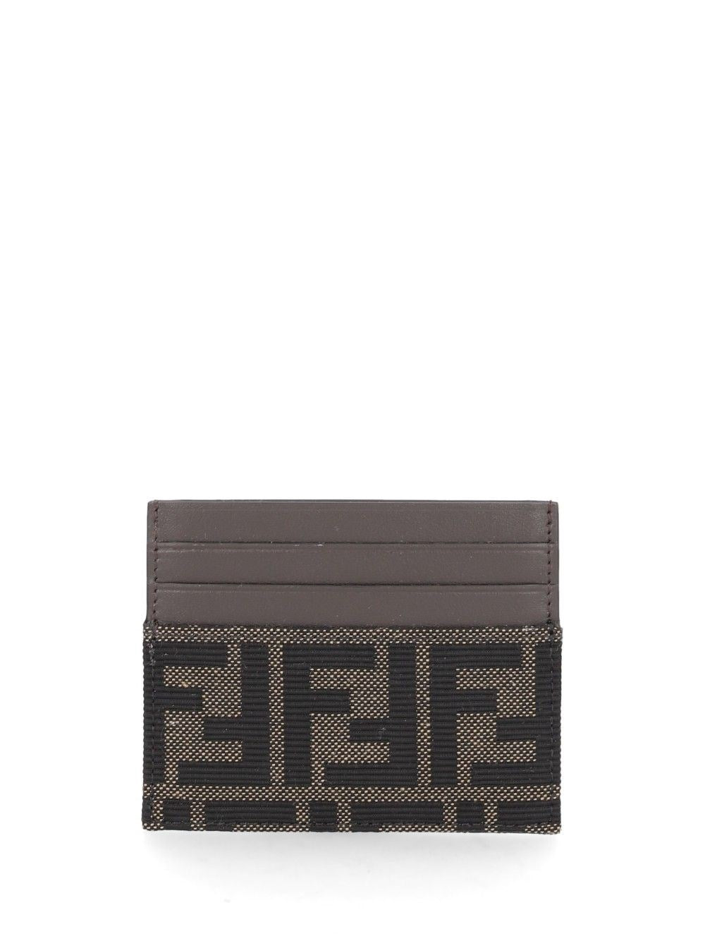 Fendi "Ff" Card Holder - Blue