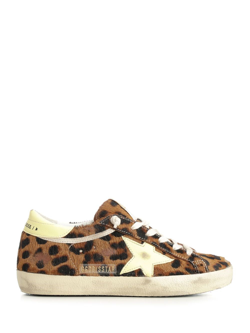 Golden Goose "Super Star" Sneakers - Animal Print