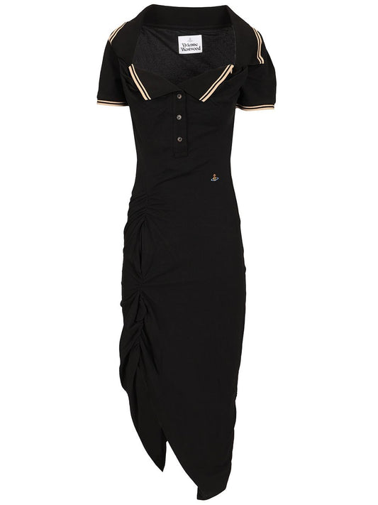 Vivienne Westwood "Monday Pulling" Midi Dress - Black