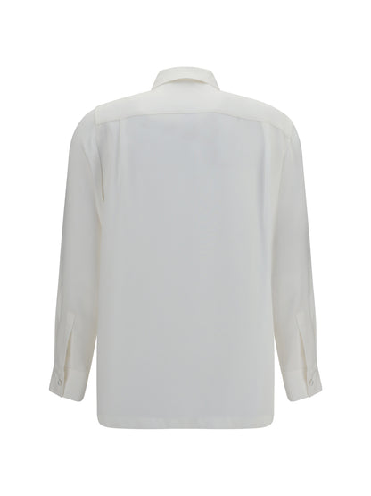 Max Mara Geranio crepe de chine Shirt - Vela